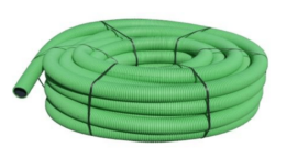 Plastové potrubie zelené antibakteriálne Flex SB-DN 75 - 50m balenie